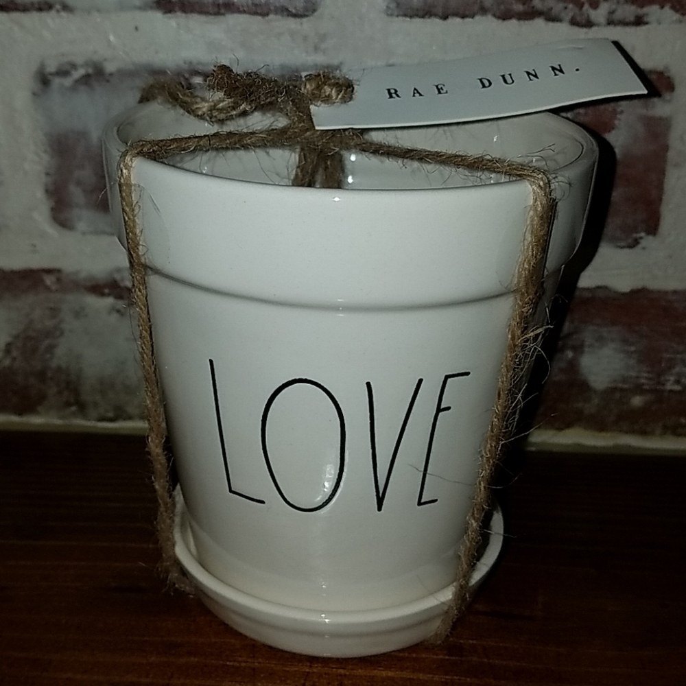 Rae Dunn Love Planter